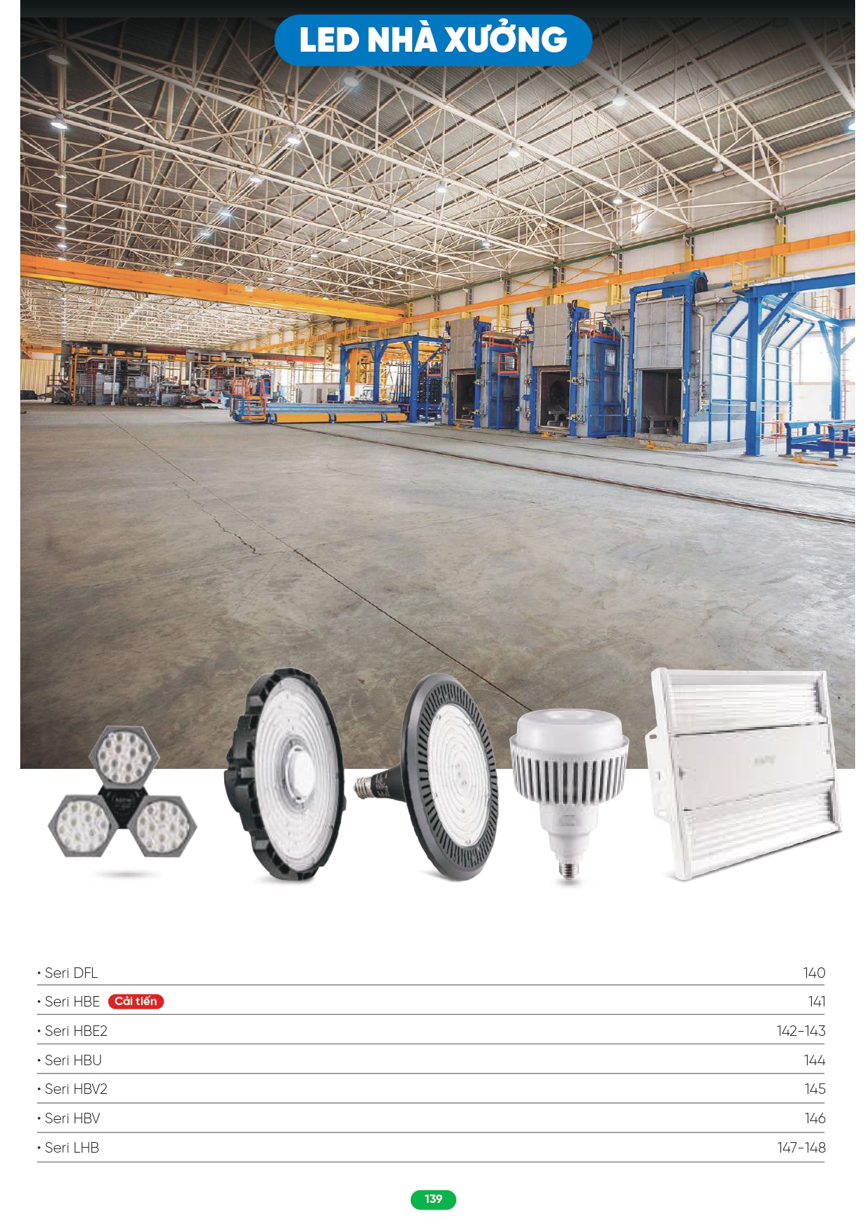 Bảng giá đèn LED MPE 2026